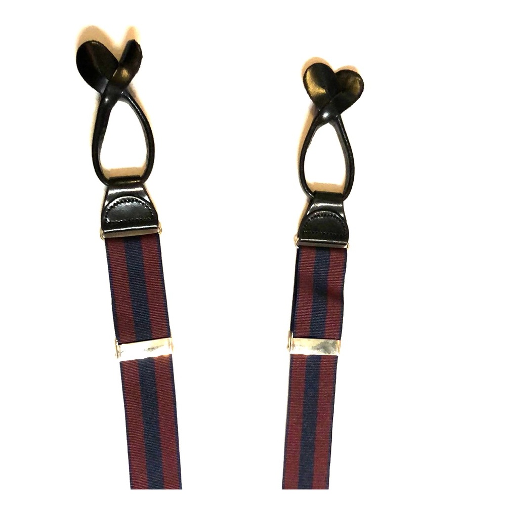 Striped suspenders